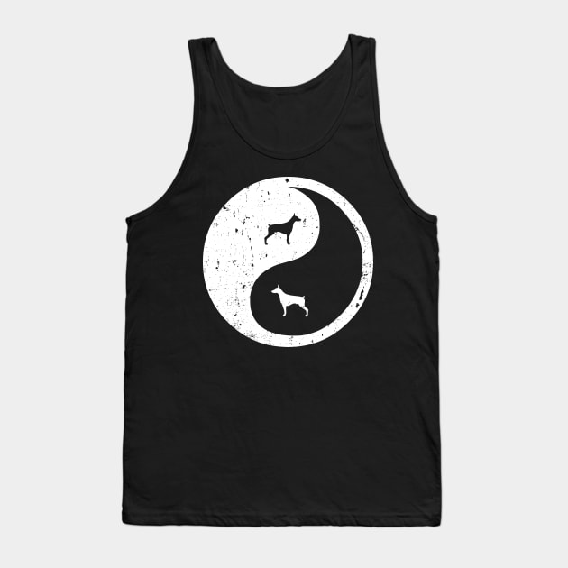 Doberman Pinscher Ying Yang Tank Top by Jonny1223